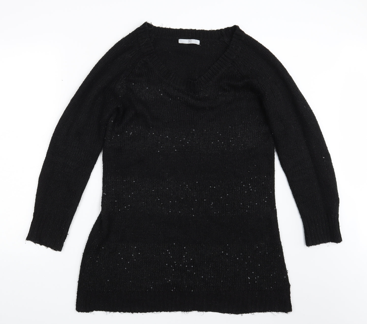TU Womens Black   Pullover Jumper Size 14