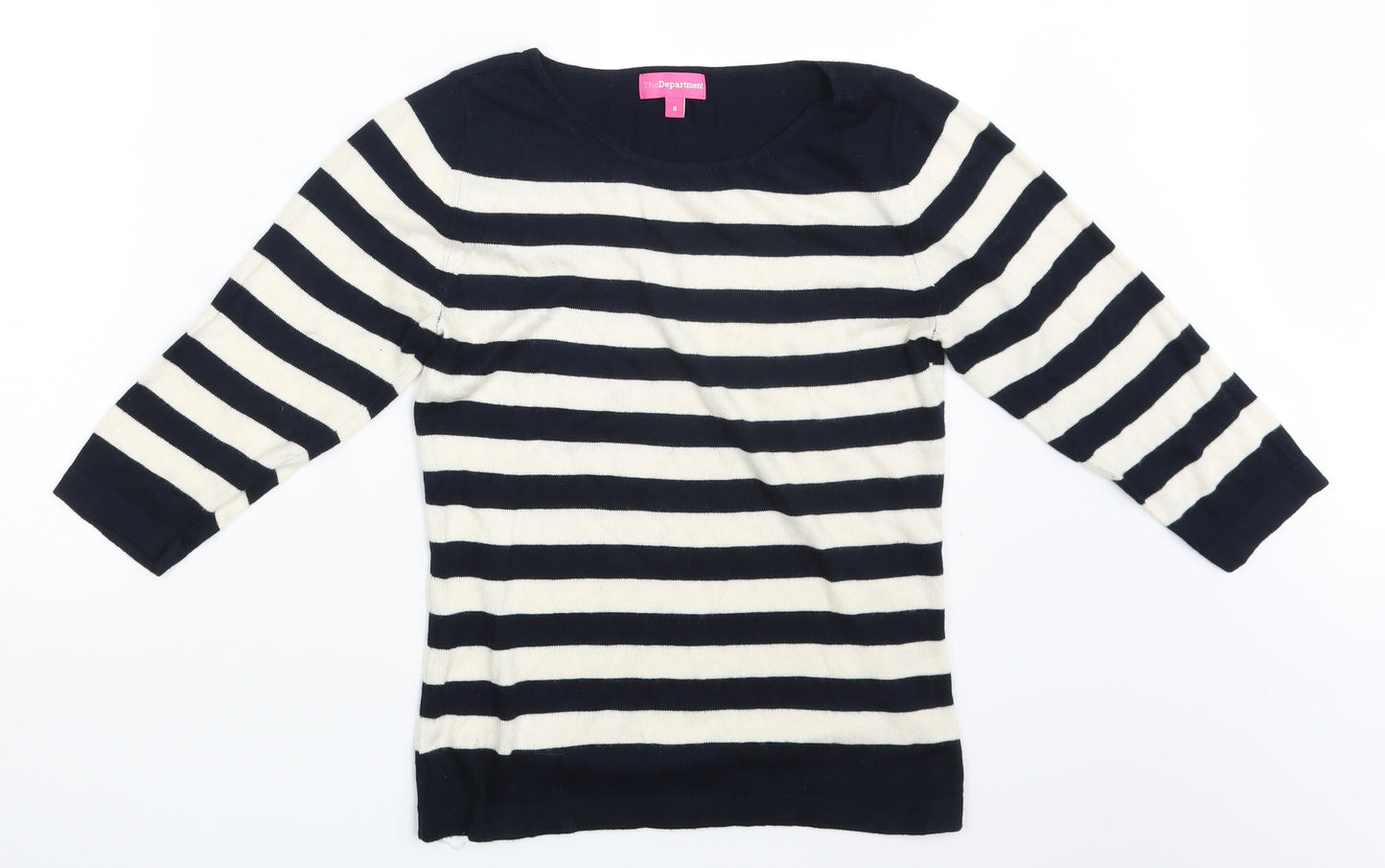 The Department Womens Multicoloured Striped  Pullover Jumper Size 8