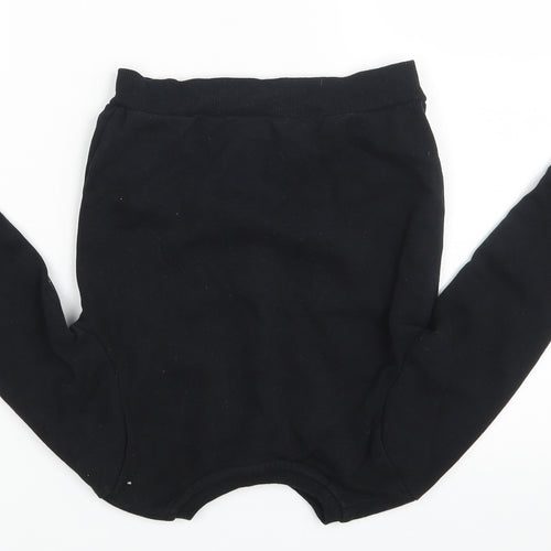 George Girls Black   Pullover Sweatshirt Size 3-4 Years