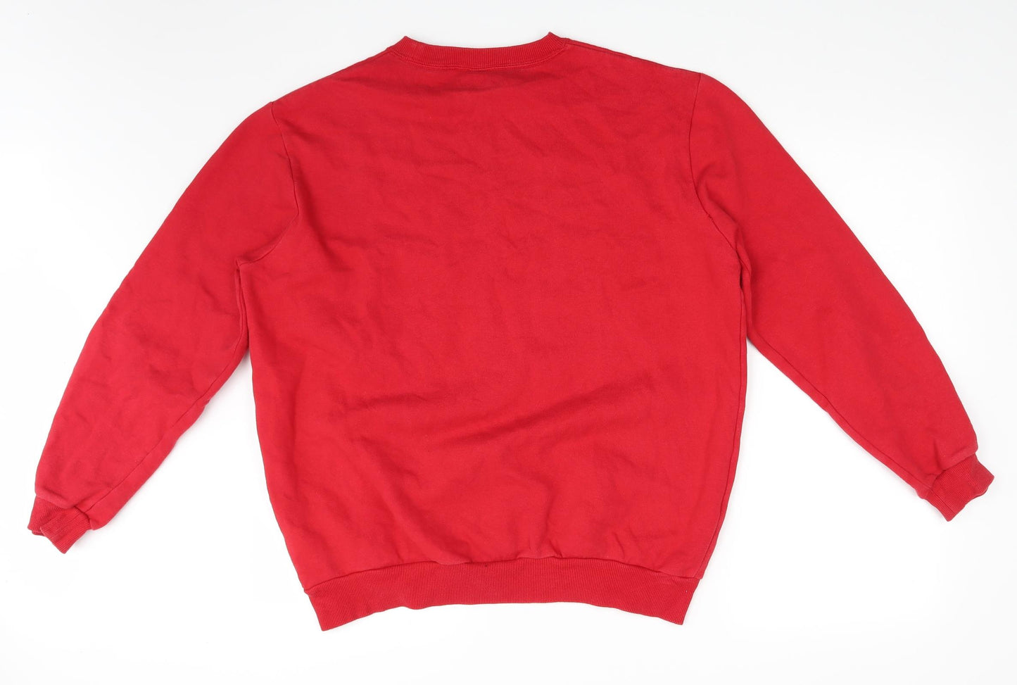 Cotton Traders Mens Red   Pullover Sweatshirt Size XL