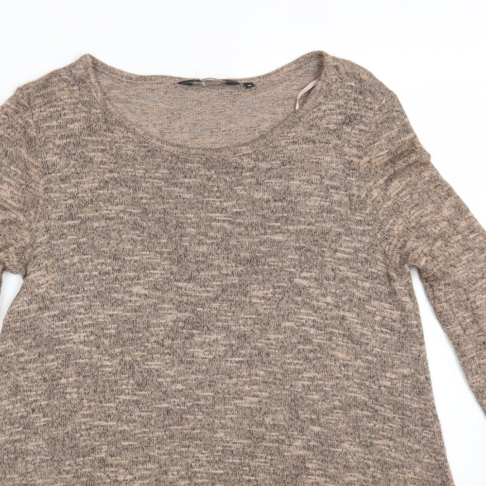 New Look Womens Brown   Pullover Sweatshirt Size 10
