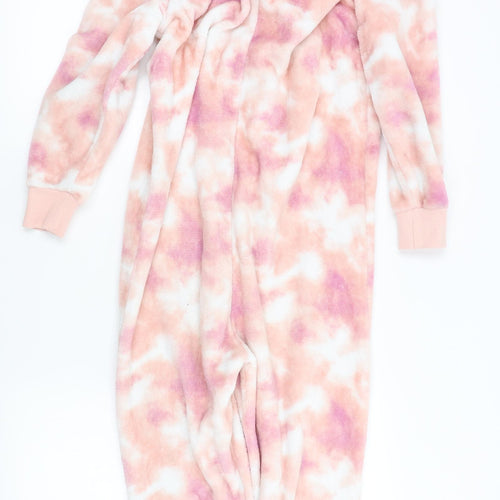 NEXT Girls Pink Colourblock  Top Bodysuit Size 12 Years  - UNICORN