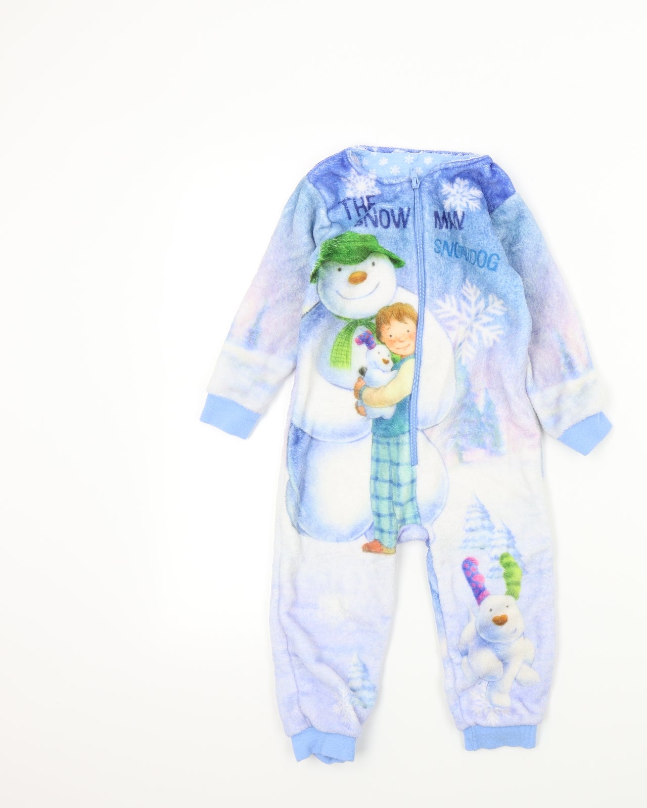 George Girls Multicoloured Colourblock  Top Bodysuit Size 3-4 Years  - snowman