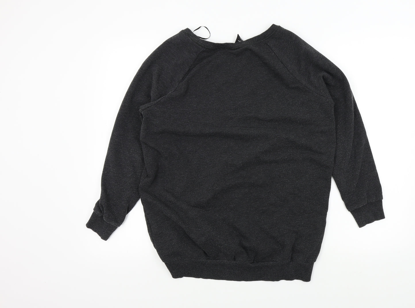 H&M Womens Black   Pullover Jumper Size M