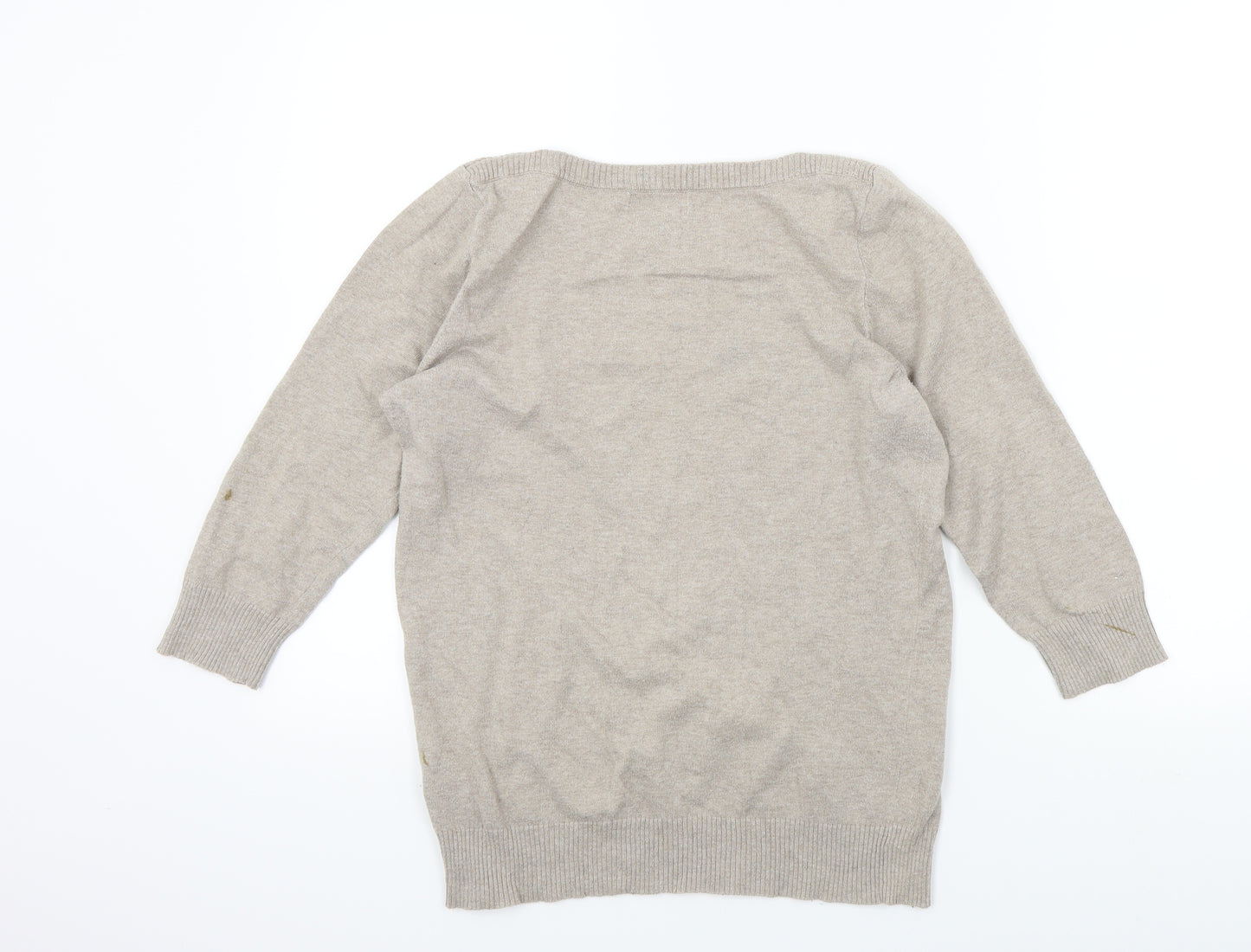 NEXT Womens Beige   Pullover Jumper Size 14