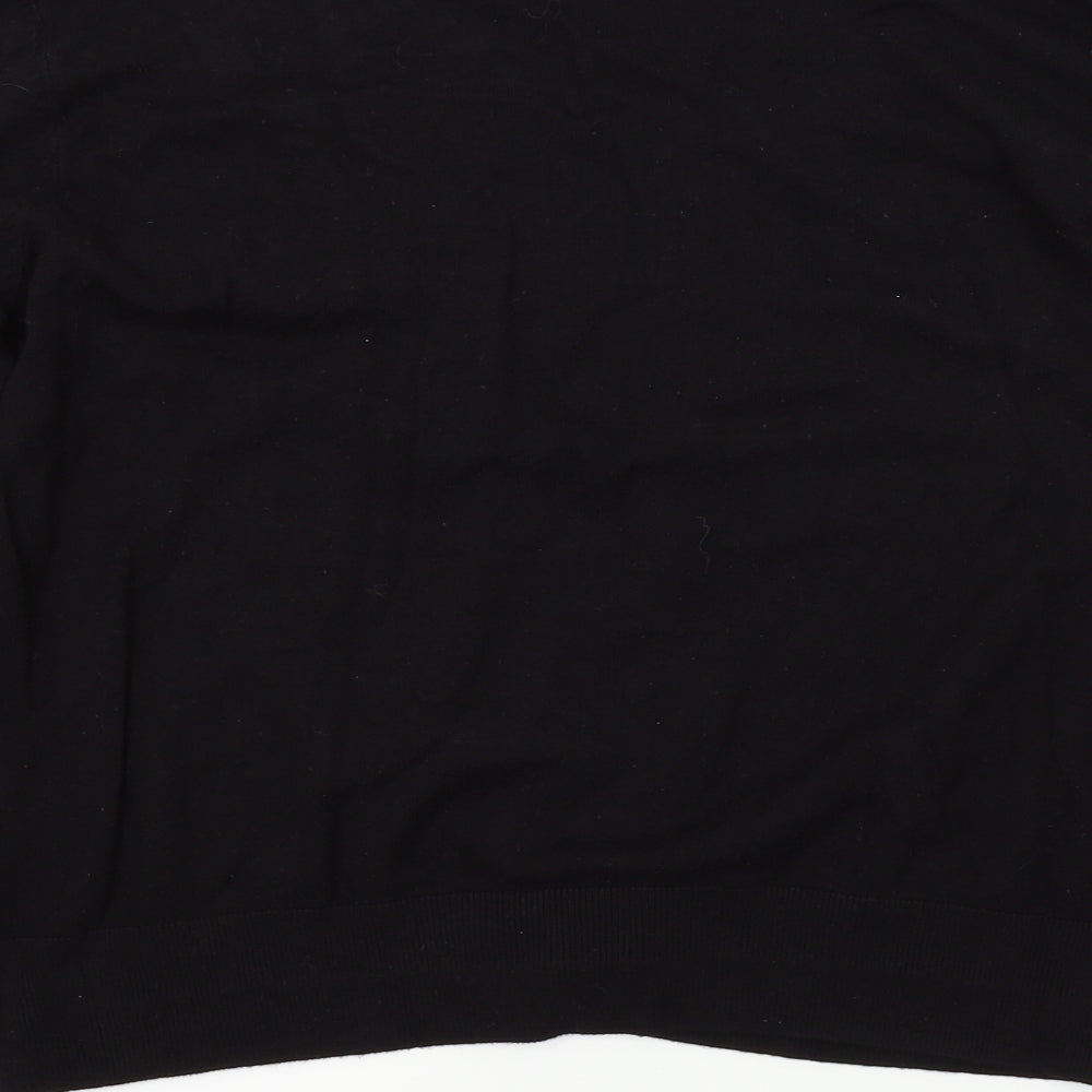 H&M Womens Black   Cardigan Jumper Size L