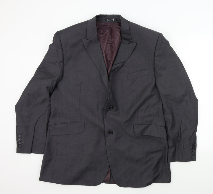 BHS Mens Grey   Jacket Blazer Size XL