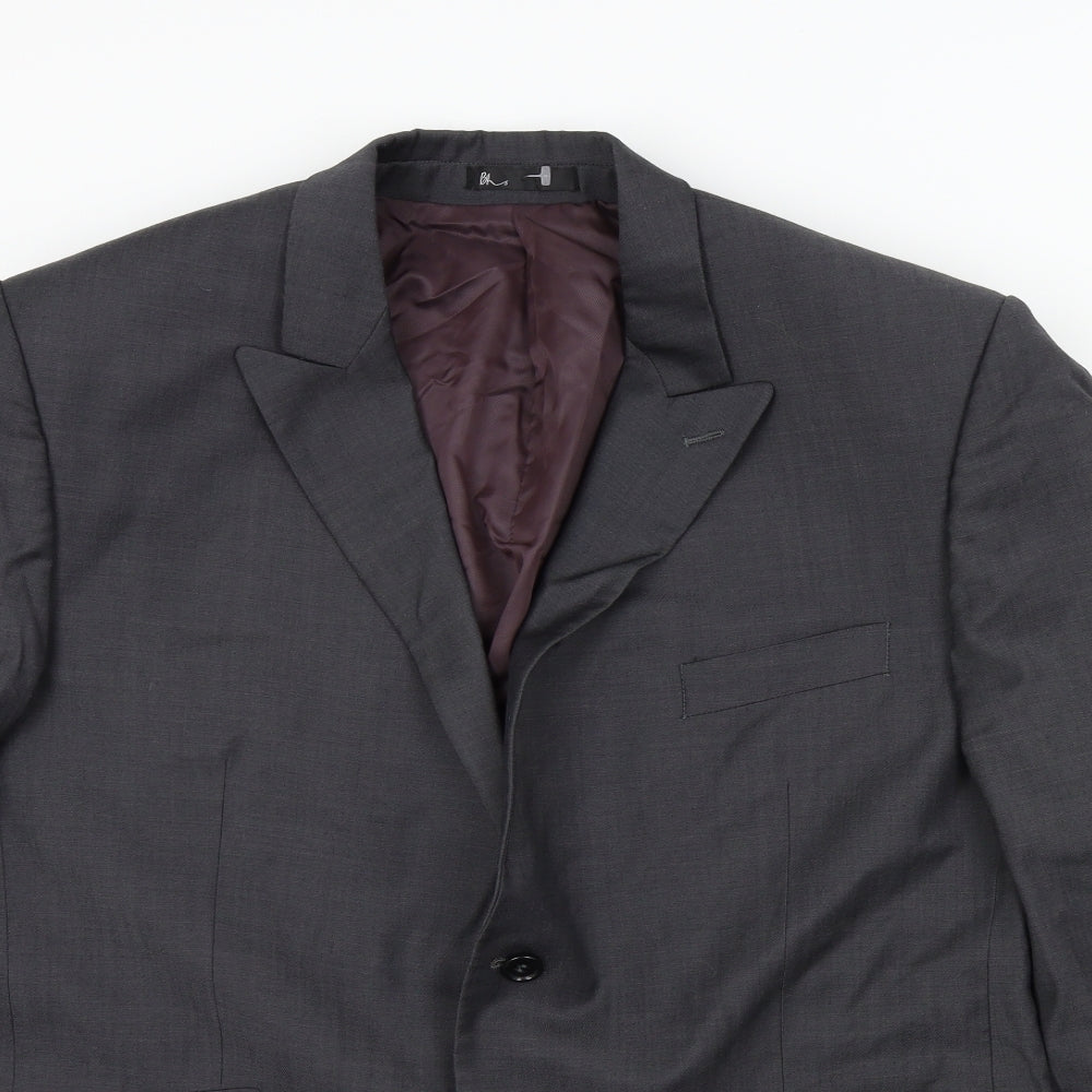 BHS Mens Grey   Jacket Blazer Size XL