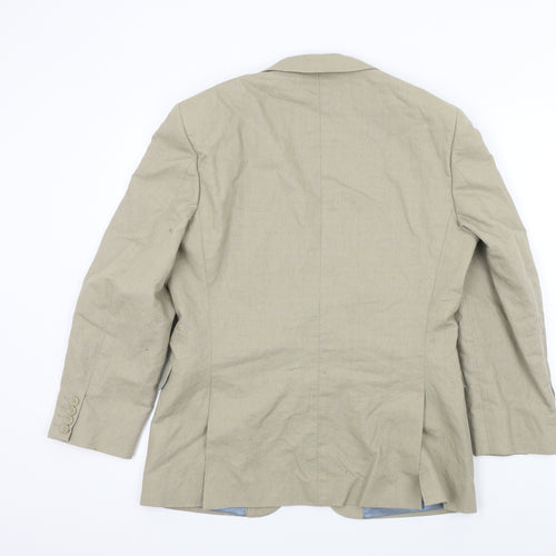 TU Mens Beige   Jacket Blazer Size S