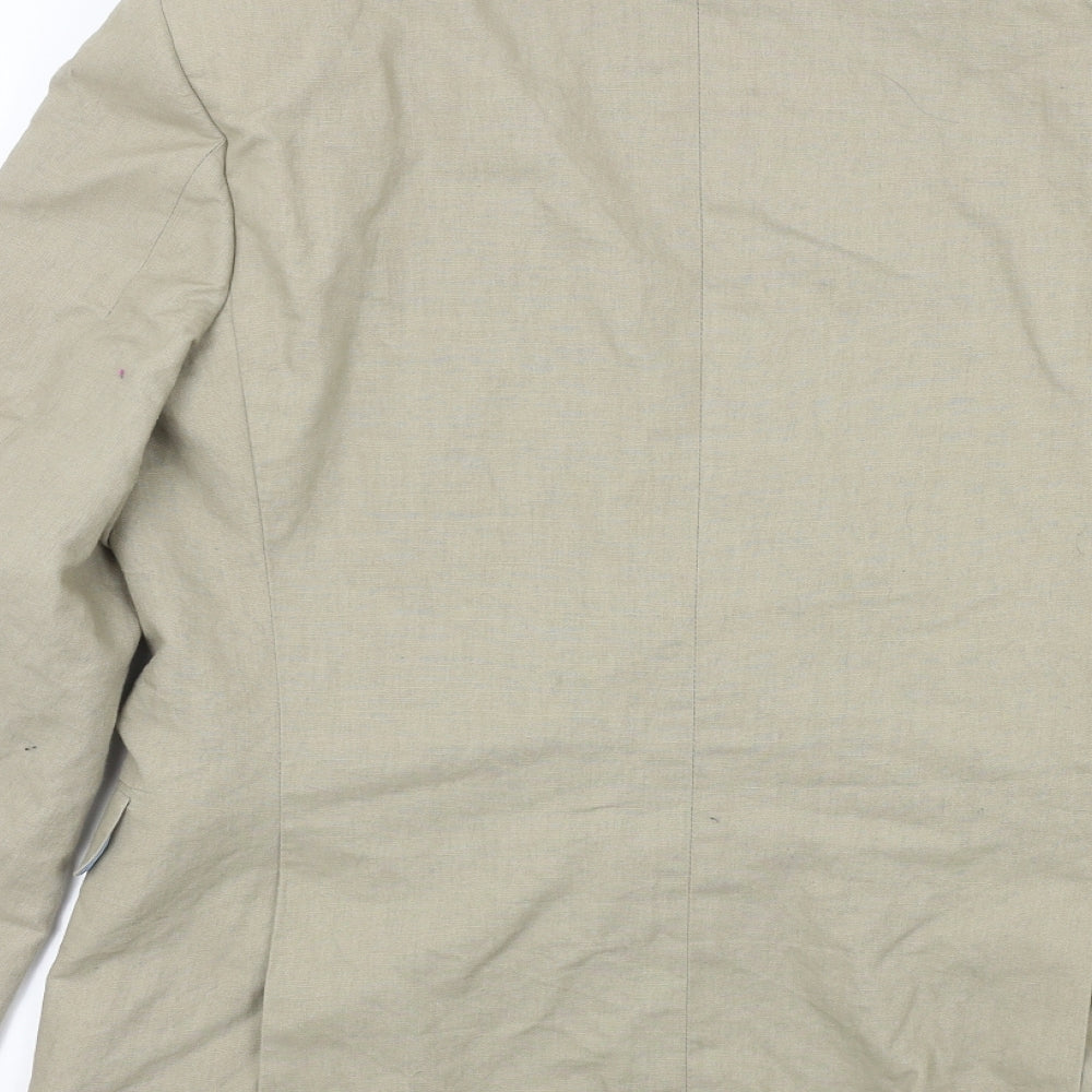 TU Mens Beige   Jacket Blazer Size S