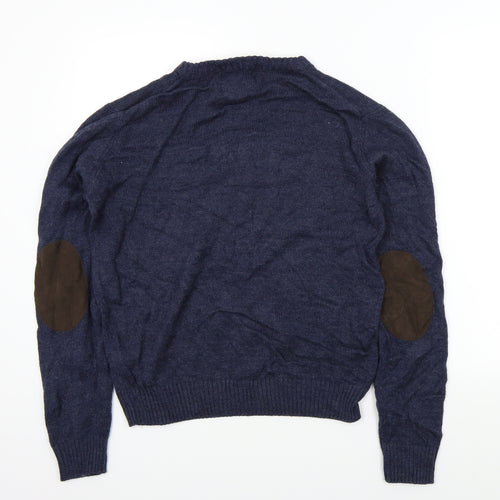 alcott Mens Blue   Pullover Jumper Size M
