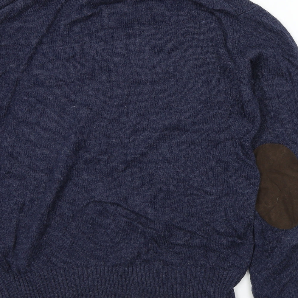 alcott Mens Blue   Pullover Jumper Size M