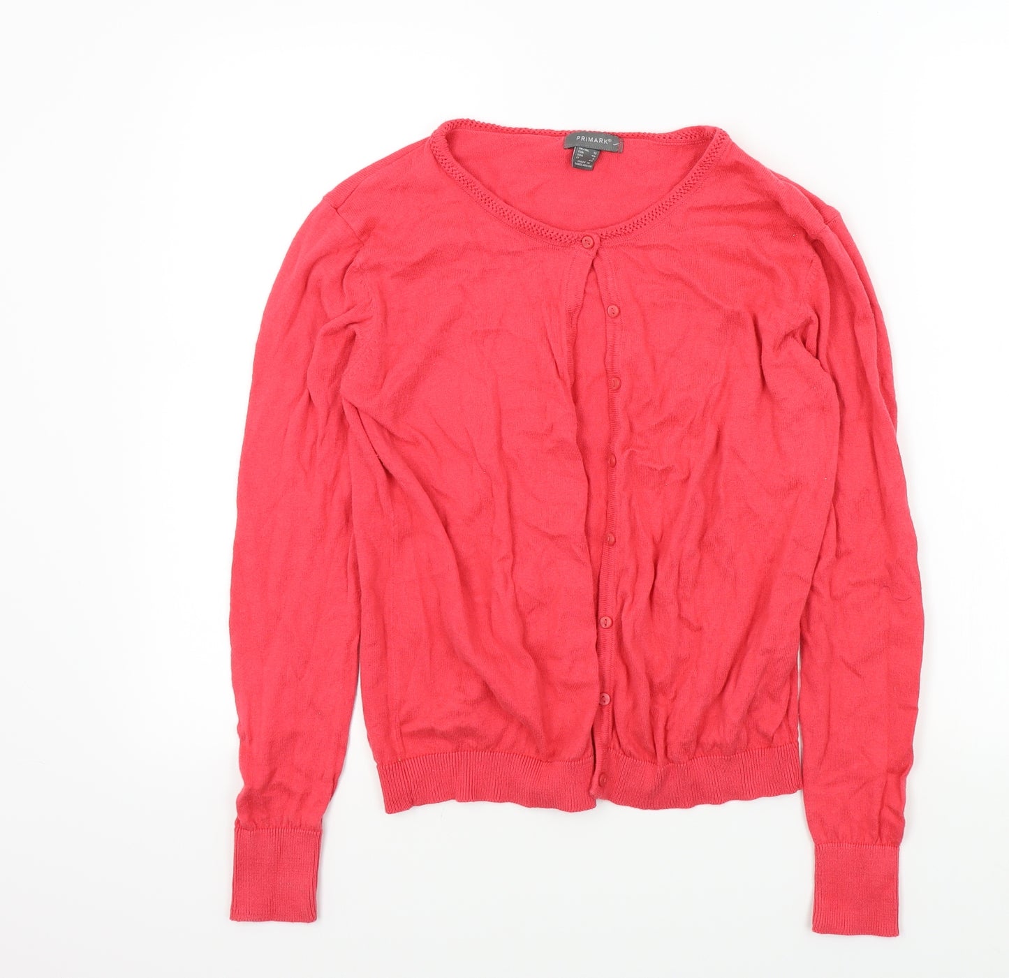 Primark Womens Pink   Cardigan Jumper Size 12