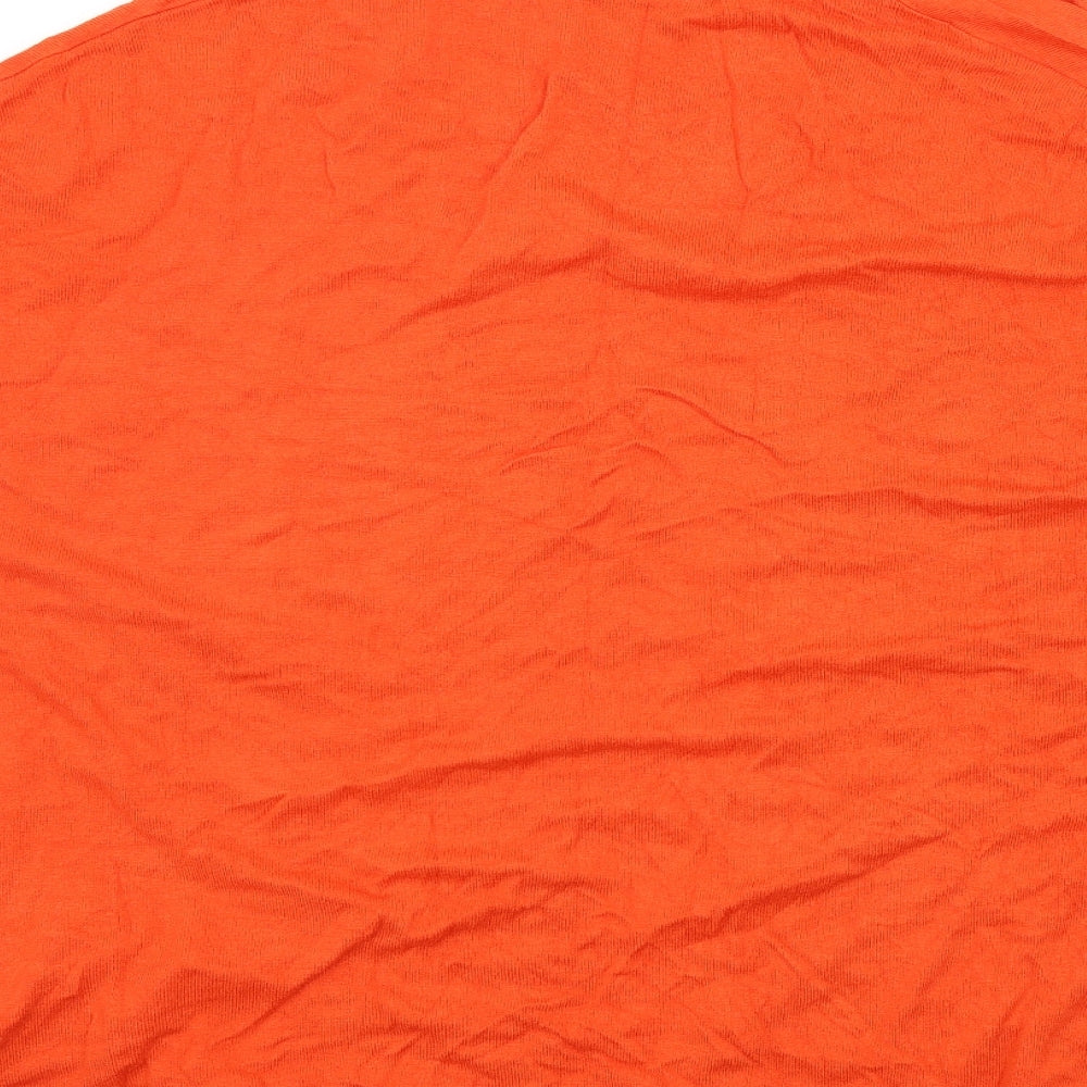 Primark Womens Orange   Cardigan Jumper Size 10