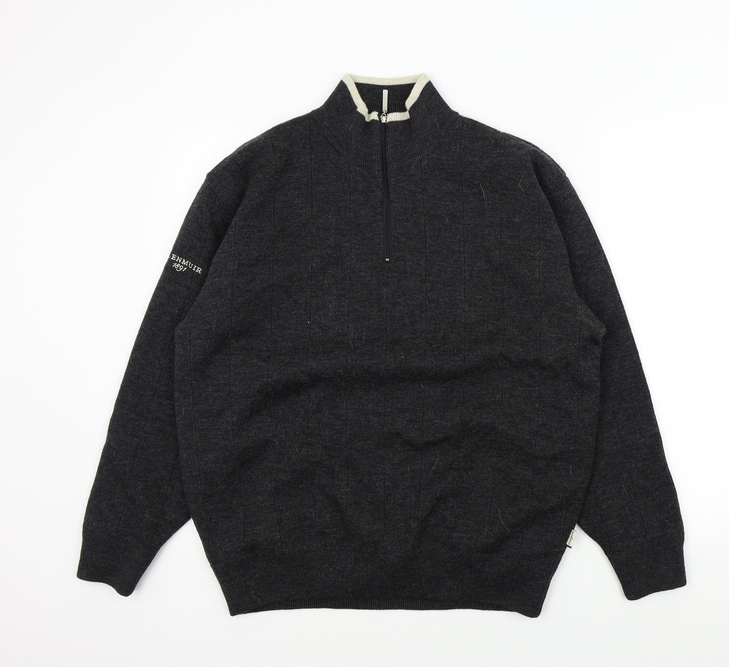 Glenmuir Mens Grey   Pullover Jumper Size L