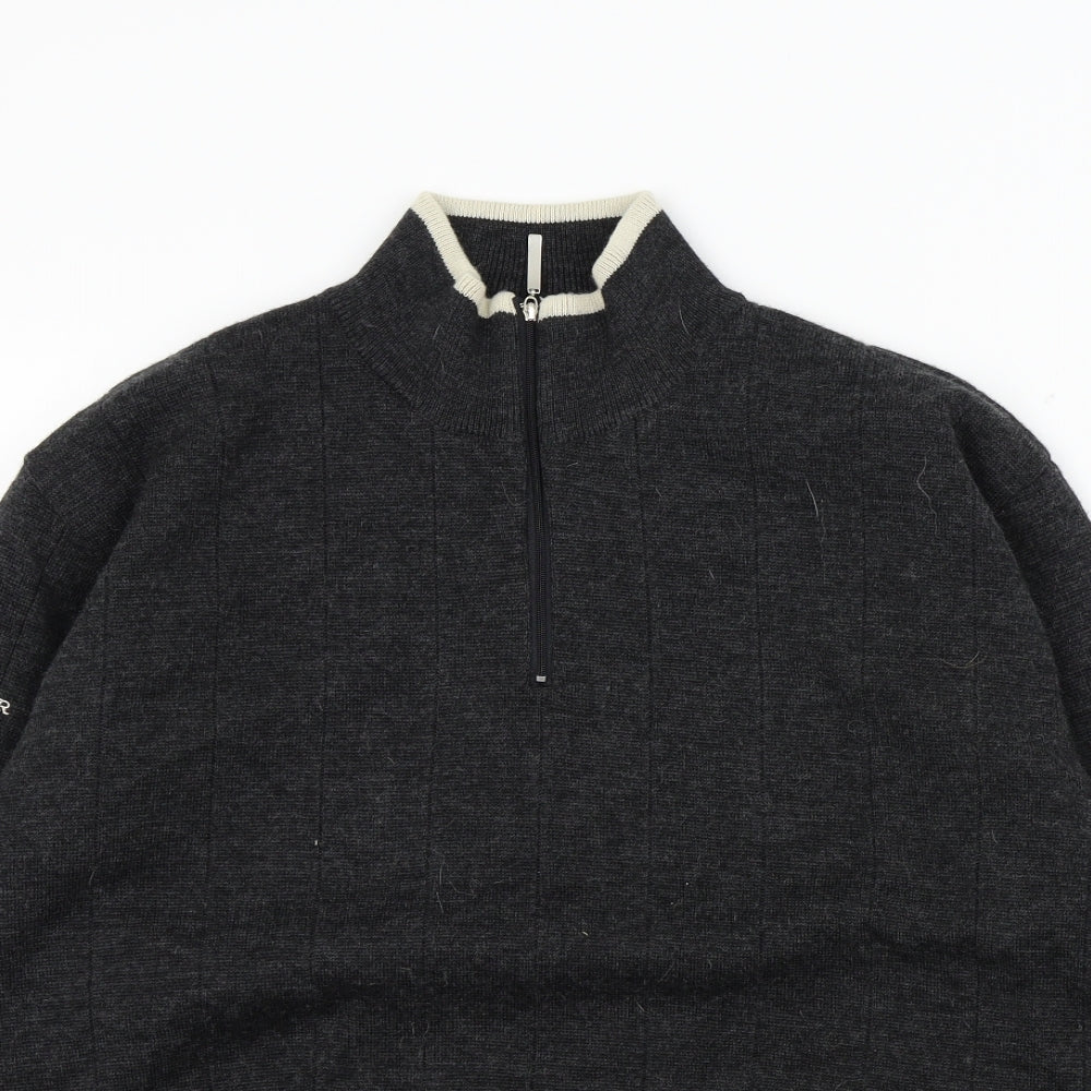 Glenmuir Mens Grey   Pullover Jumper Size L