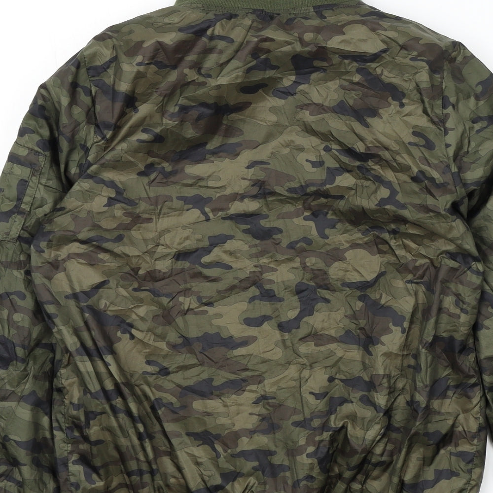 TU Boys Green Camouflage  Jacket  Size 11-12 Years