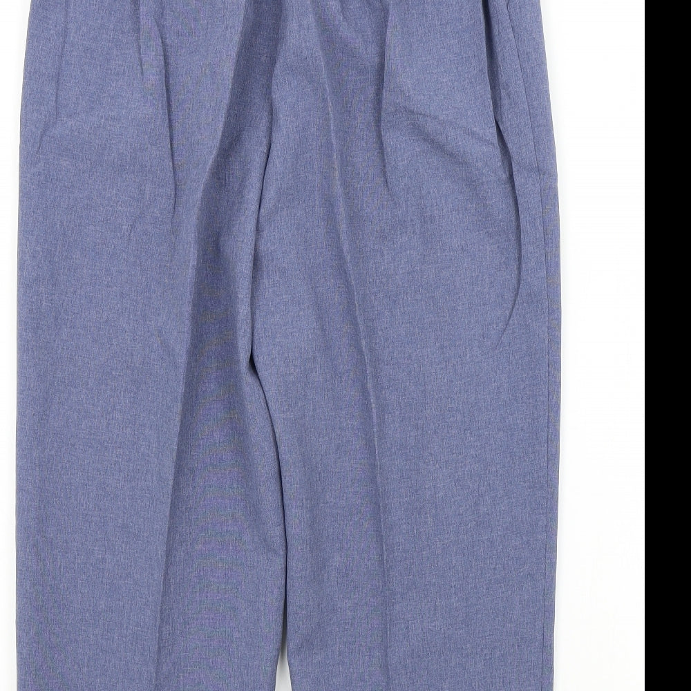 Preworn Womens Blue   Trousers  Size 16 L20 in