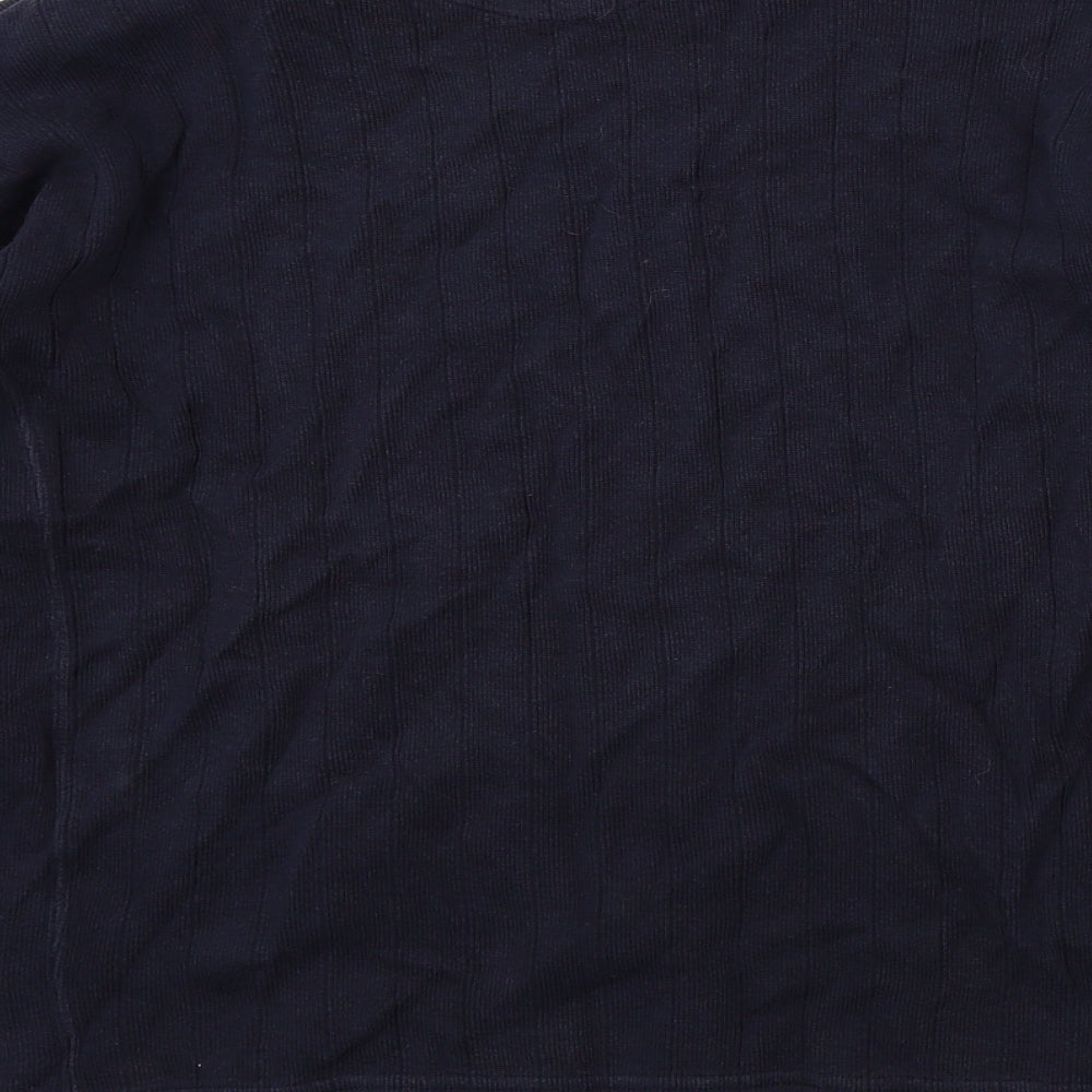 Ben Sherman Mens Blue   Pullover Jumper Size M