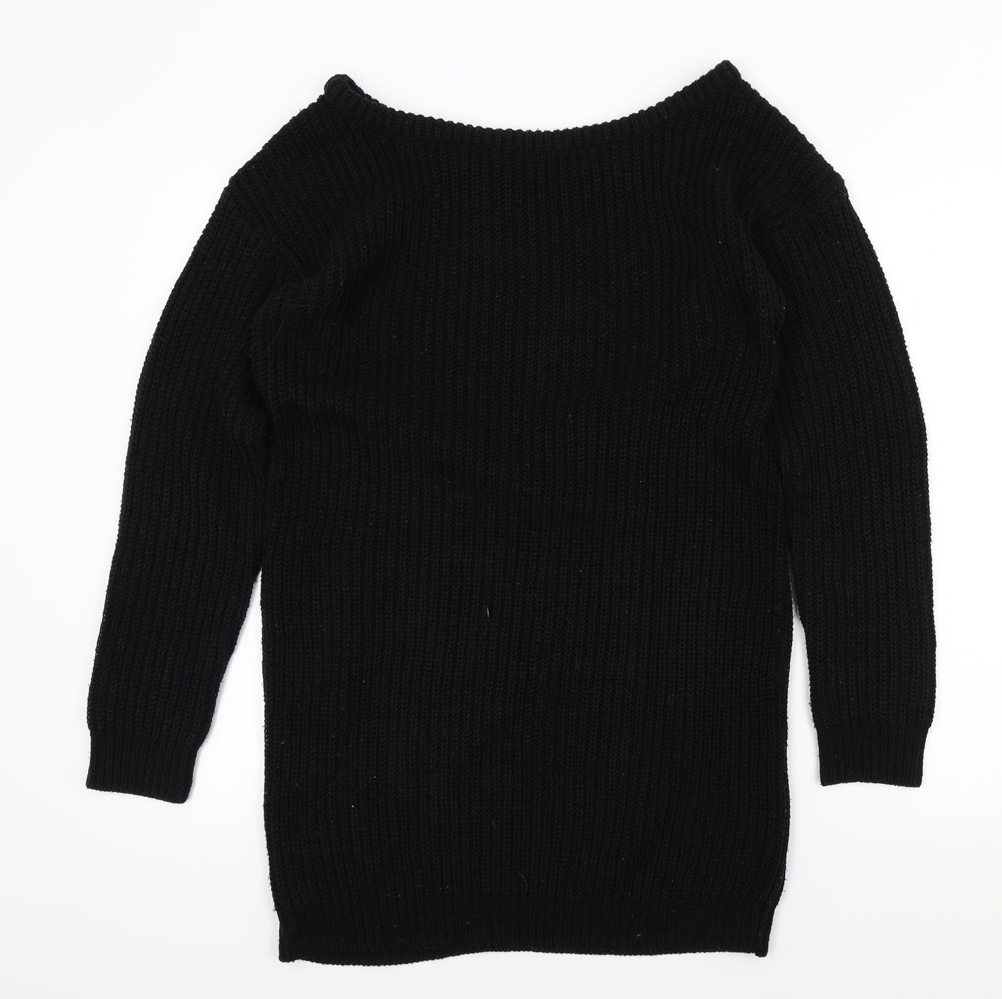 Missguided Womens Black   Pullover Jumper Size S