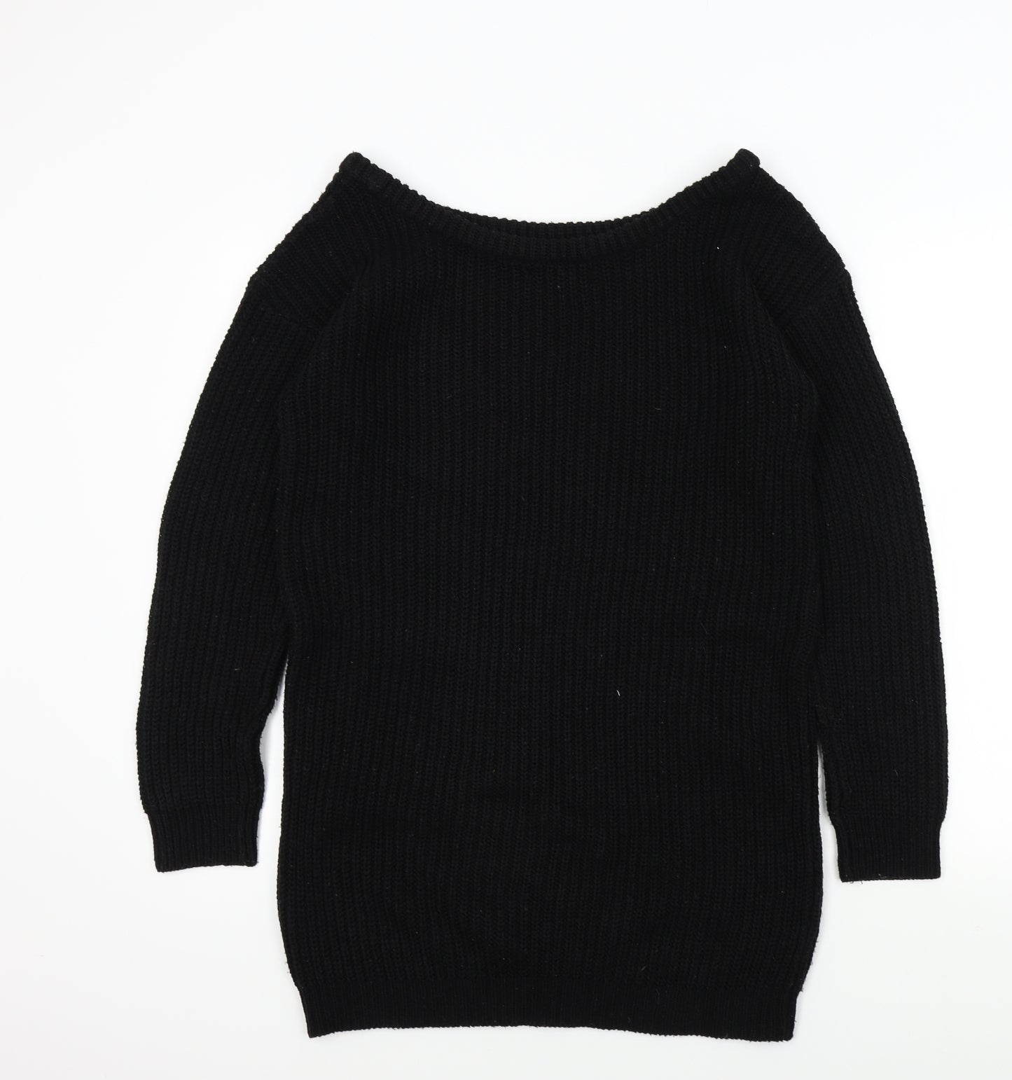 Missguided Womens Black   Pullover Jumper Size S