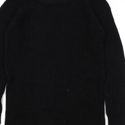 Missguided Womens Black   Pullover Jumper Size S