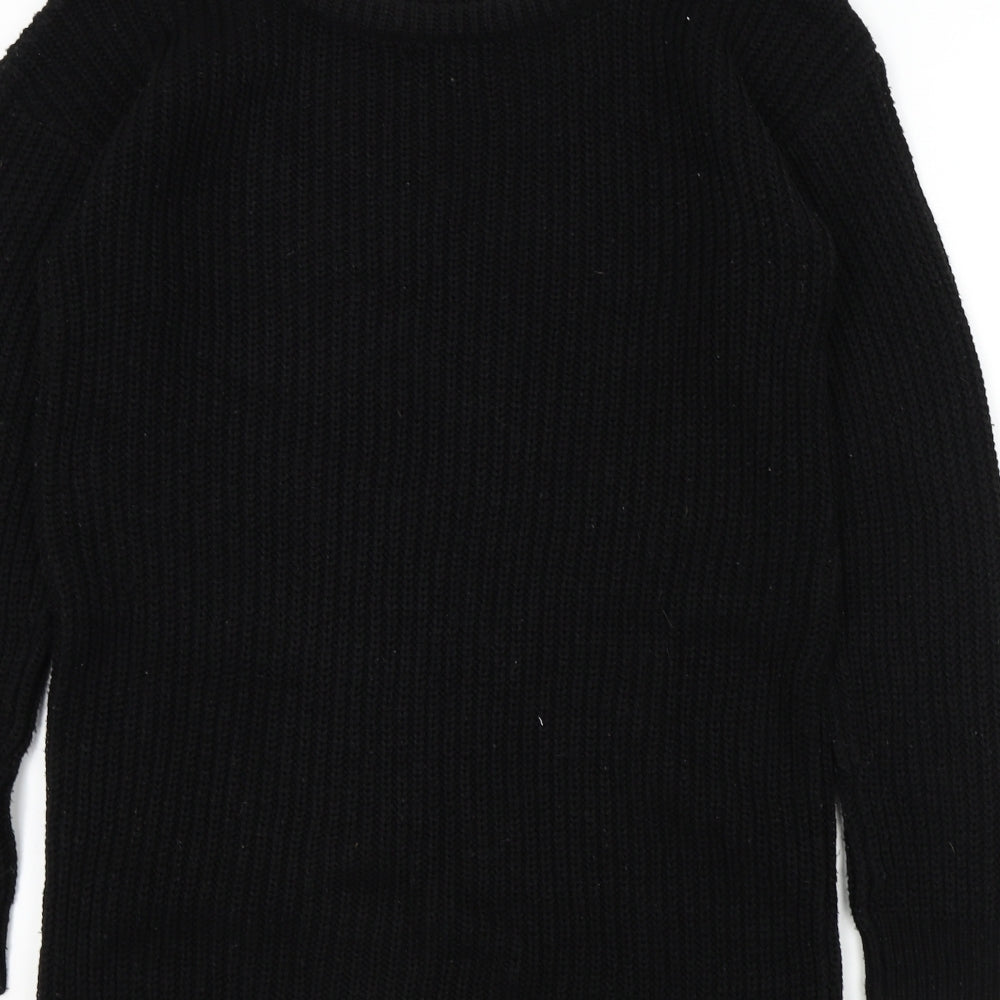 Missguided Womens Black   Pullover Jumper Size S