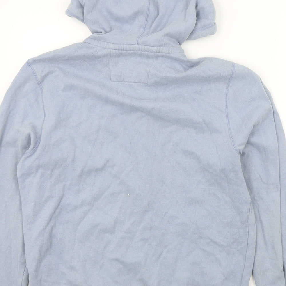 George Mens Blue   Full Zip Hoodie Size S