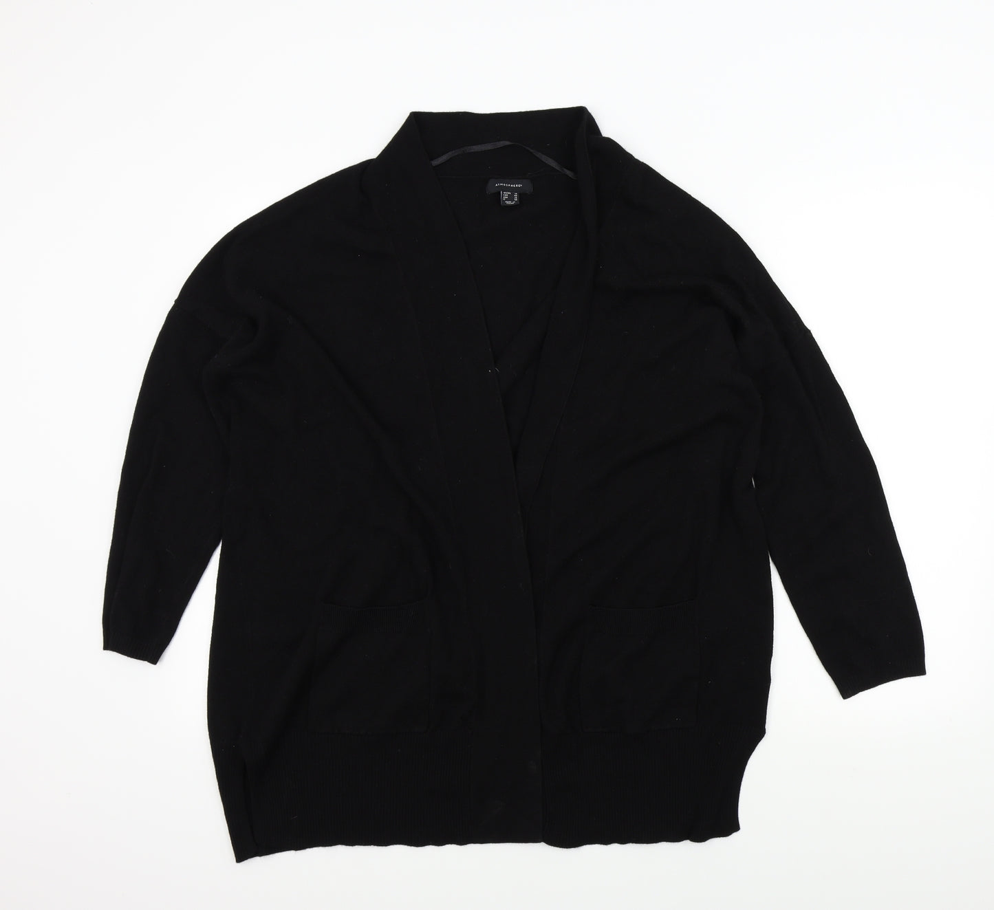 Primark Womens Black   Cardigan Jumper Size 18