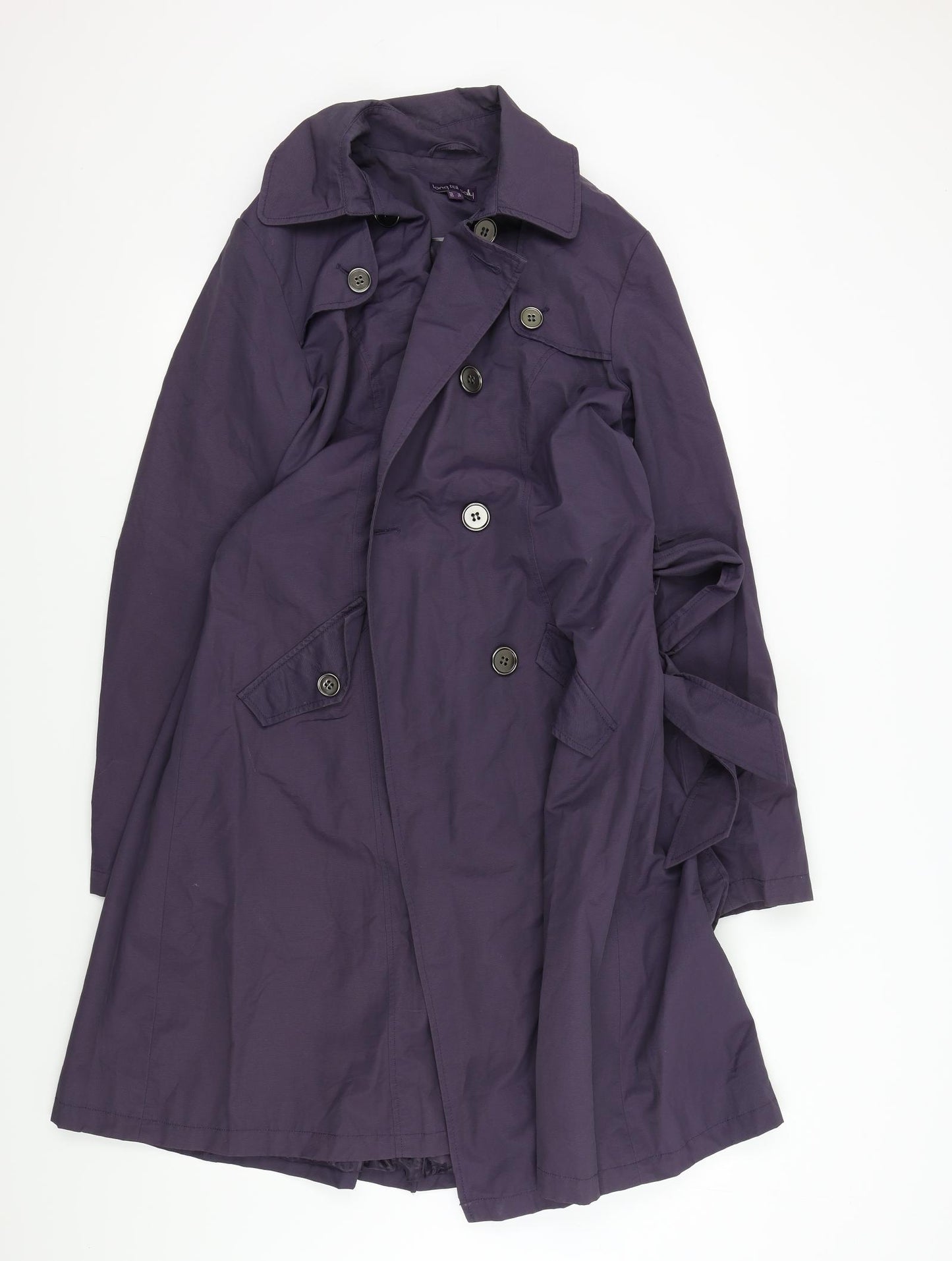 Long Tall Sally Womens Purple   Jacket Coat Size 14