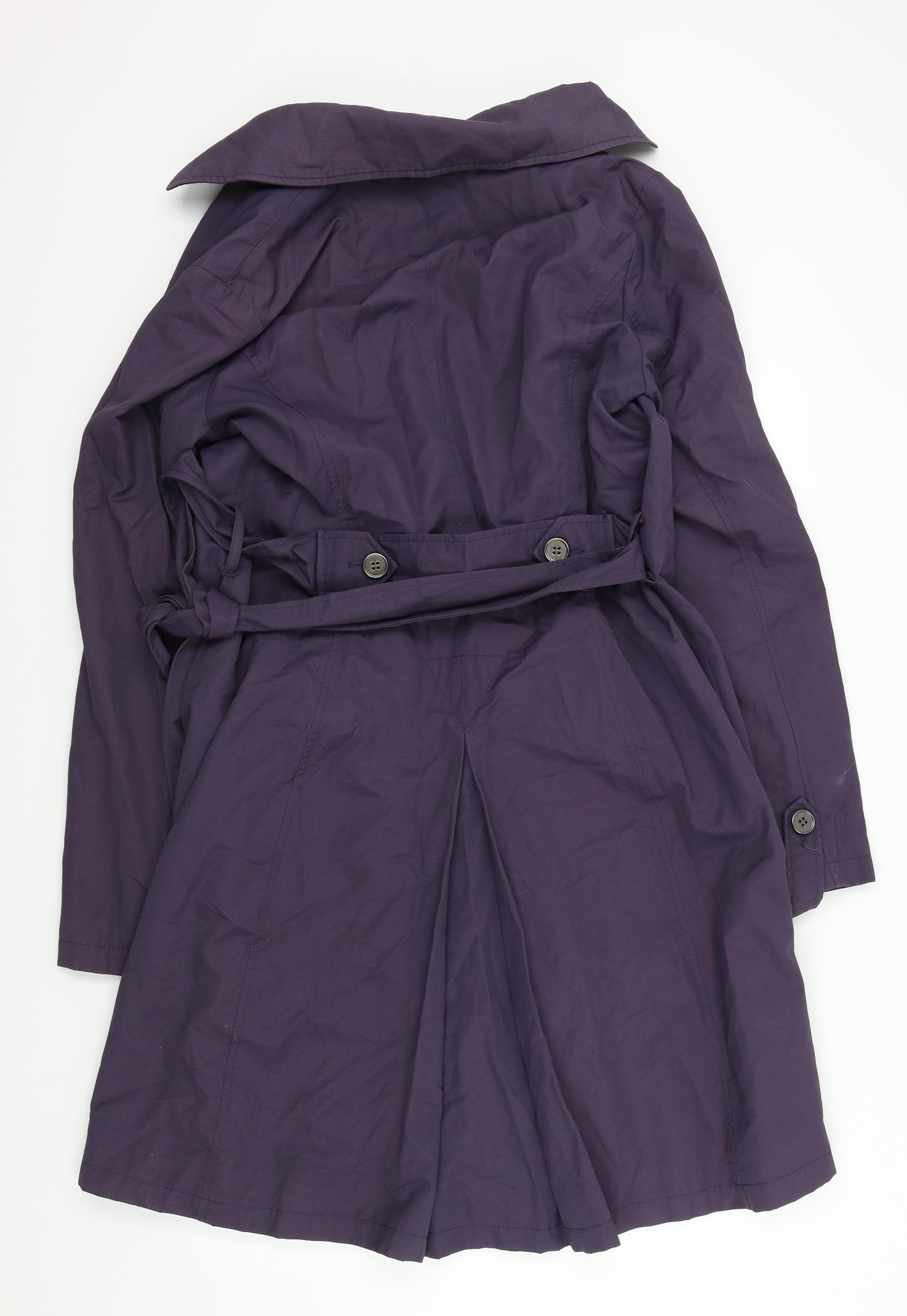 Long Tall Sally Womens Purple   Jacket Coat Size 14