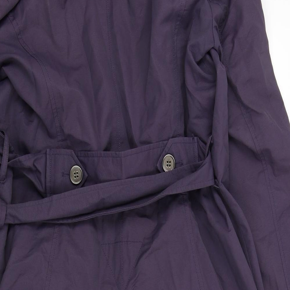 Long Tall Sally Womens Purple   Jacket Coat Size 14