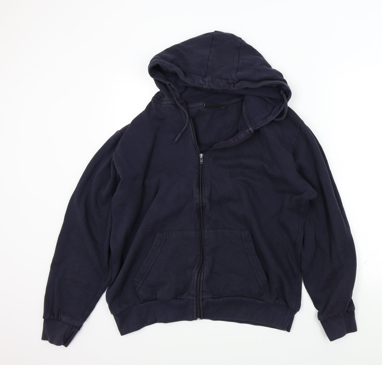 CAPSULE Mens Blue   Full Zip Hoodie Size L
