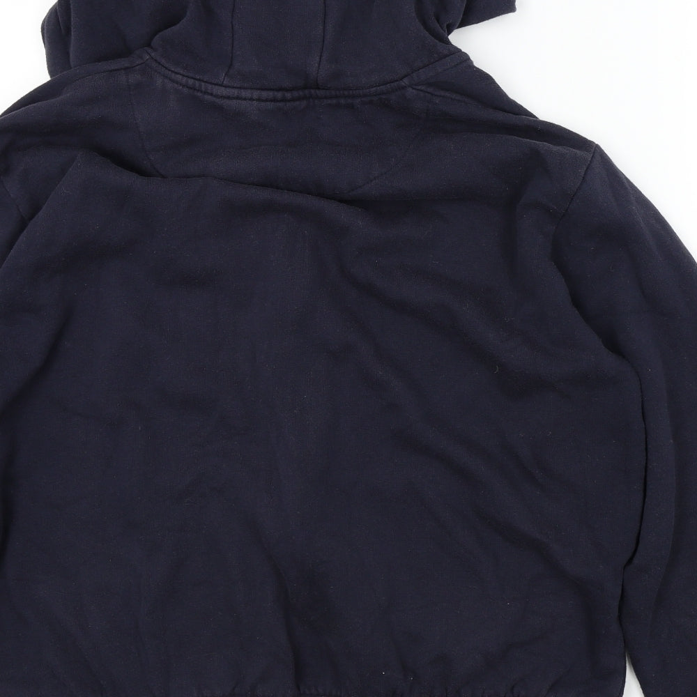 CAPSULE Mens Blue   Full Zip Hoodie Size L