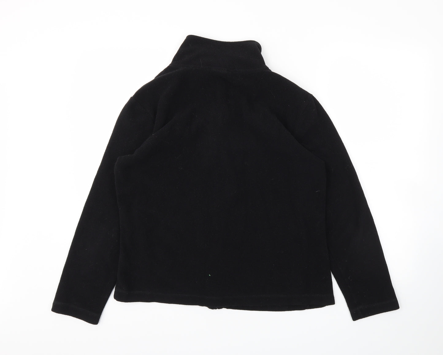 Gelert Womens Black   Full Zip Jumper Size 14