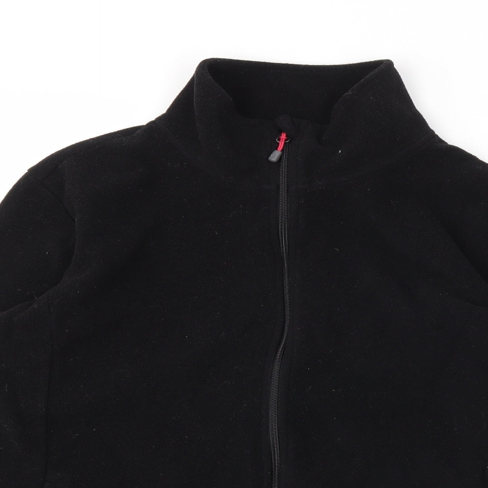 Gelert Womens Black   Full Zip Jumper Size 14