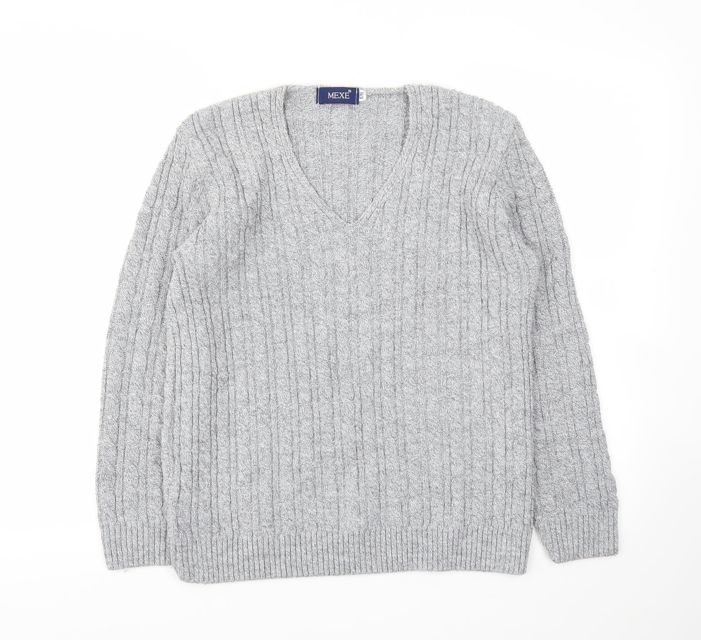 Mexe Womens Grey   Pullover Jumper Size M