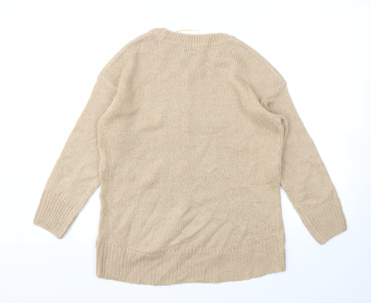 NEW LOOK  Womens Beige   Pullover Jumper Size S