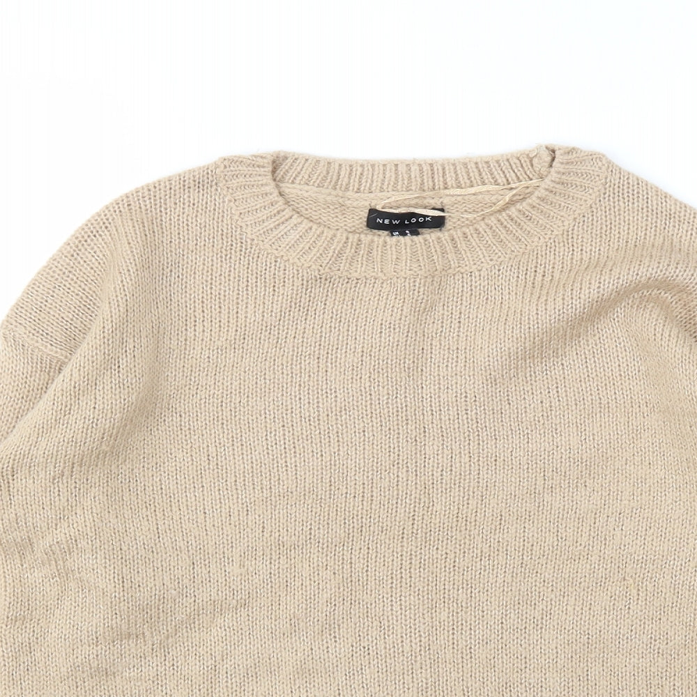 NEW LOOK  Womens Beige   Pullover Jumper Size S