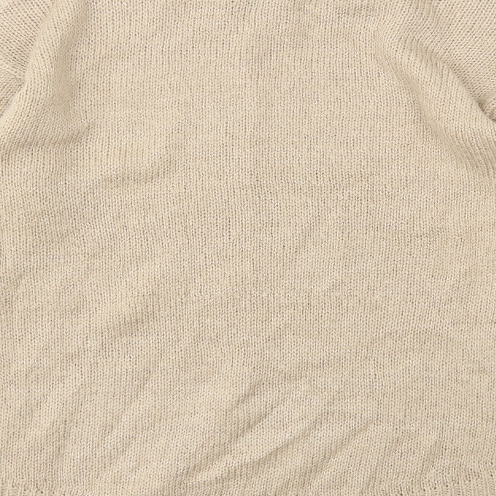 NEW LOOK  Womens Beige   Pullover Jumper Size S