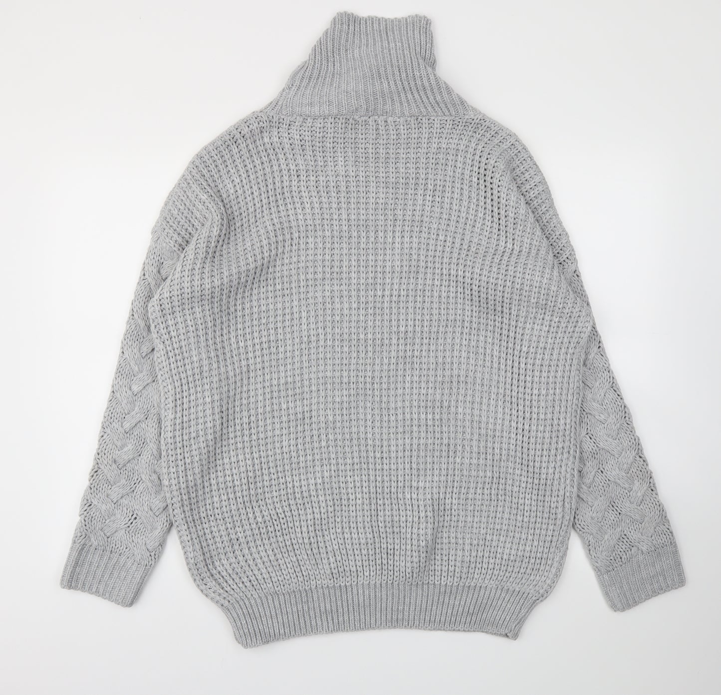 Pretty Little Thing  Womens Grey   Pullover Jumper Size S