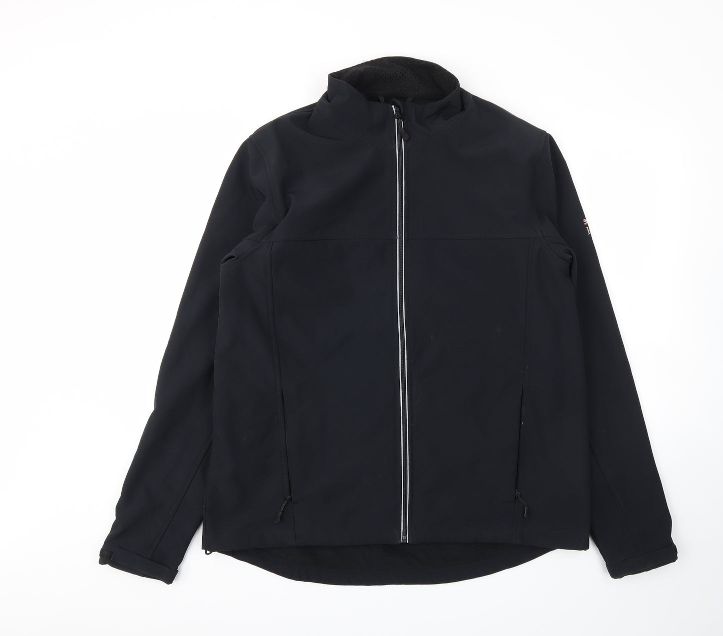 Harvey&jones Mens Black   Jacket Coat Size L