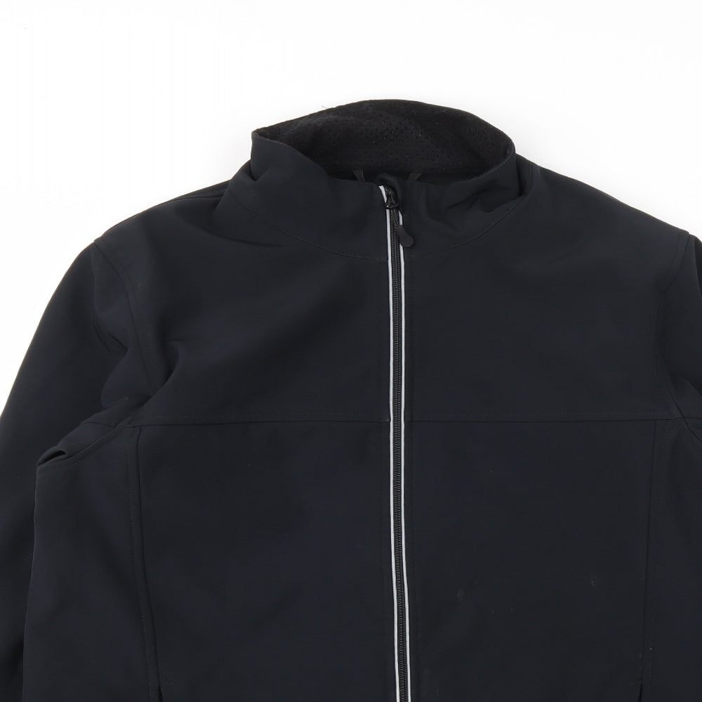 Harvey&jones Mens Black   Jacket Coat Size L