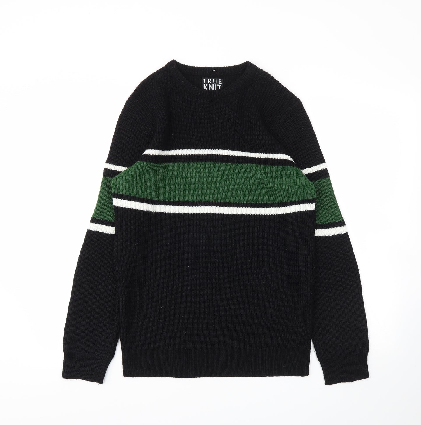 F&F Girls Black   Pullover Sweatshirt Size 13-14 Years