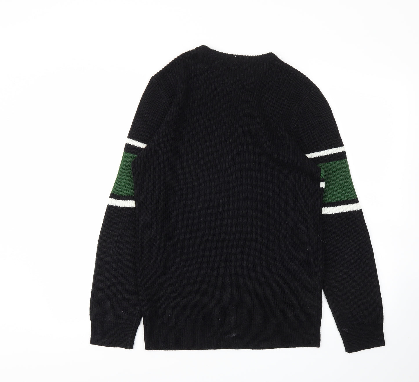 F&F Girls Black   Pullover Sweatshirt Size 13-14 Years