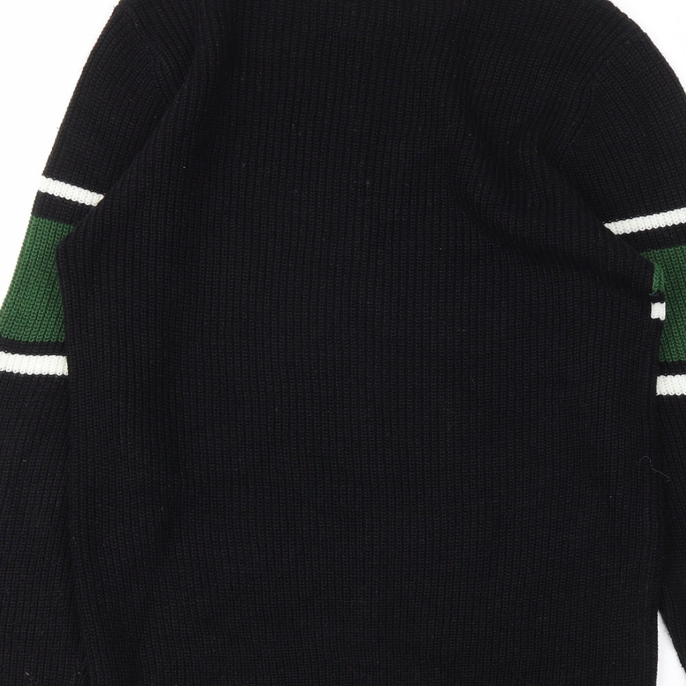 F&F Girls Black   Pullover Sweatshirt Size 13-14 Years