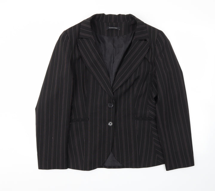 Dunnes Stores Womens Black Jacket Blazer Size 14