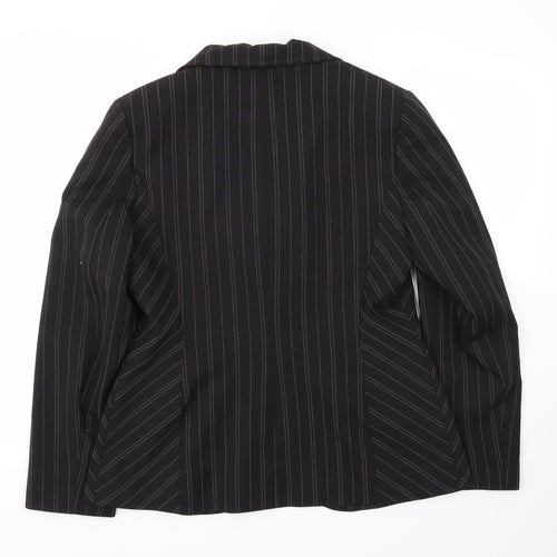 Dunnes Stores Womens Black   Jacket Blazer Size 14
