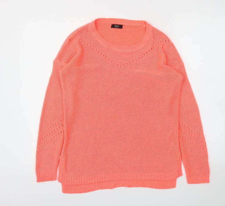 F&F Womens Pink   Pullover Jumper Size 10