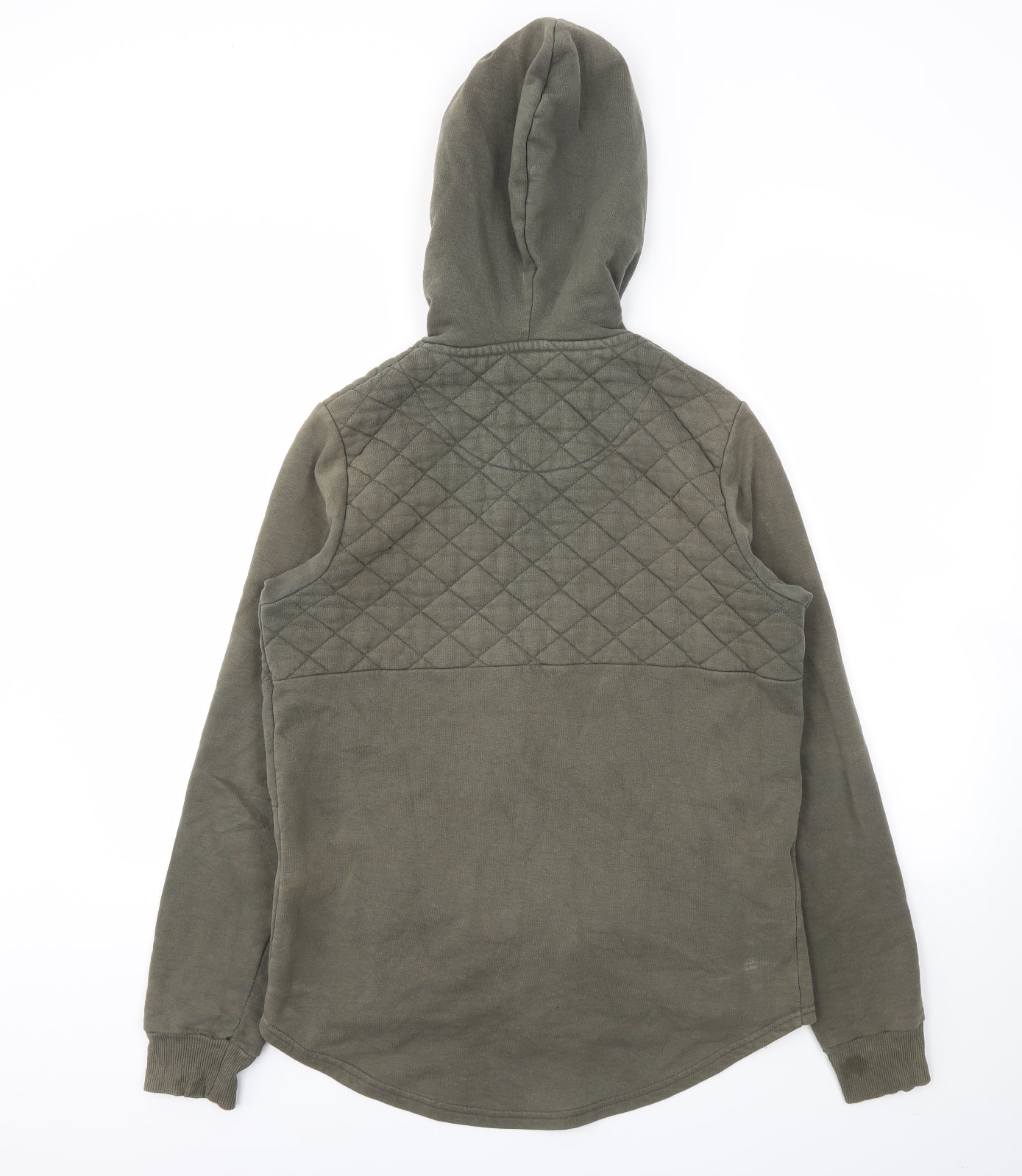 Supply & Demand Mens Green   Full Zip Hoodie Size S